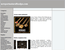 Tablet Screenshot of newportnaturalfoodpa.com